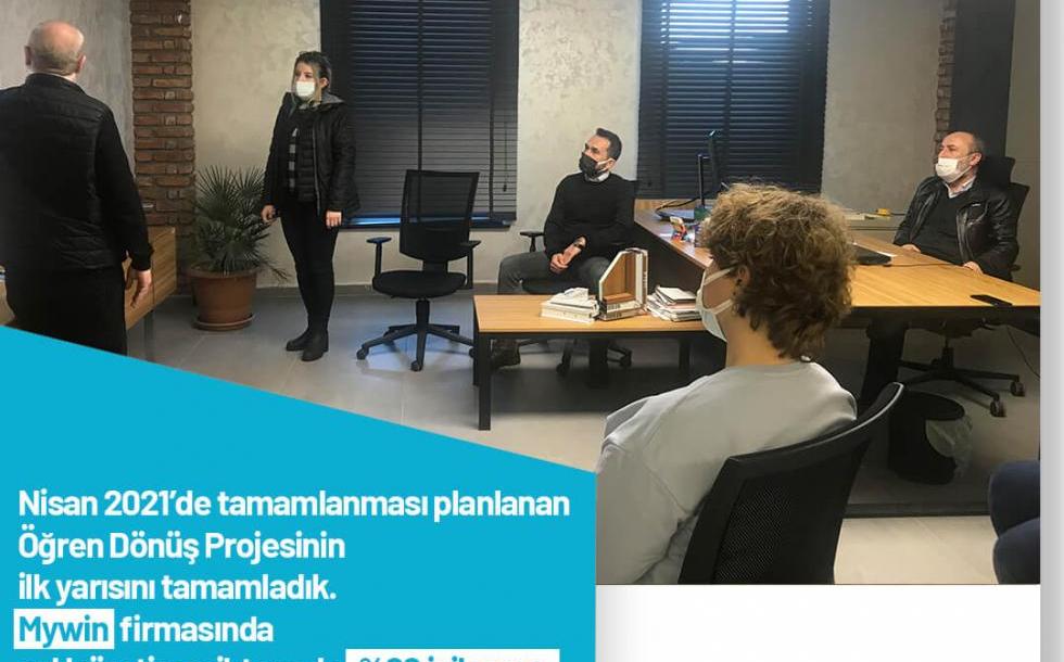 Kayseri Model Fabrika Aralık 2020'de başlayan Öğren Dönüş Programının ilk yarısı tamamlandı.